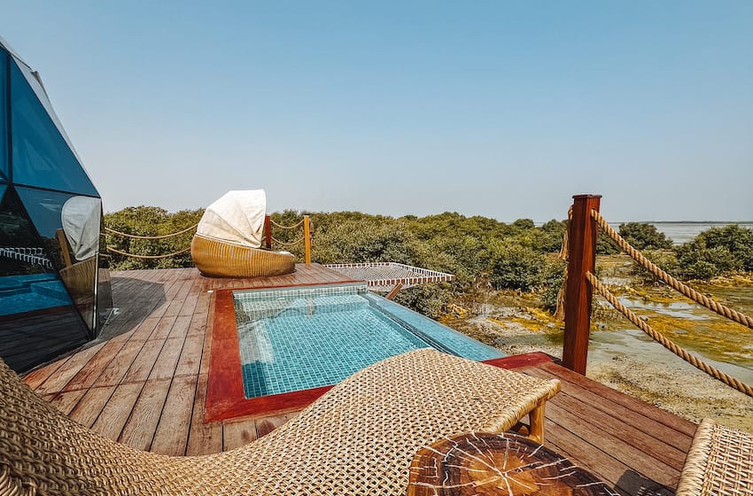 glamping de luxe à Umm Al Quwain