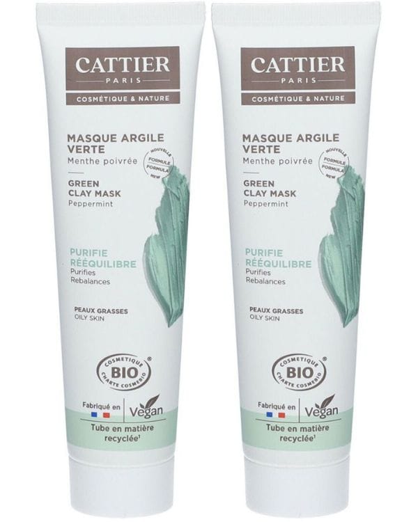 cartier masque à l'argile verte