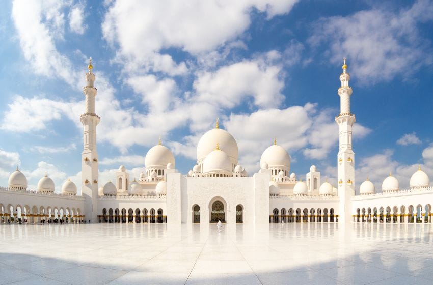 visiter la grande mosquée Sheikh Zayed