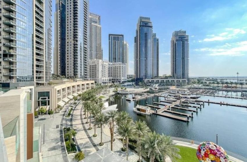 quartier de Dubai Creek Harbour