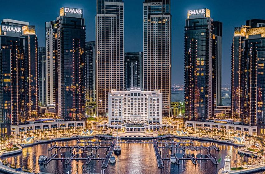 quartier de Dubai Creek Harbour