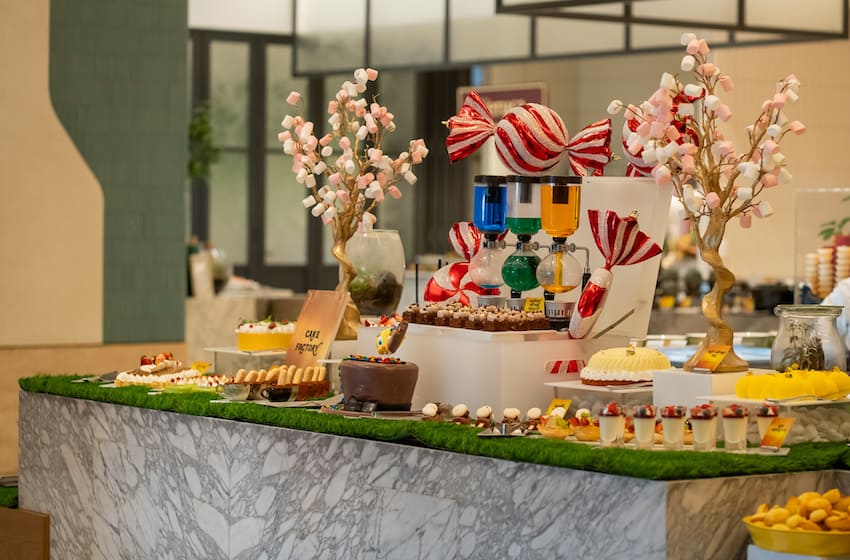 Gold ticket brunch buffet de dessert
