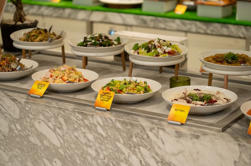 buffet de salade brunch