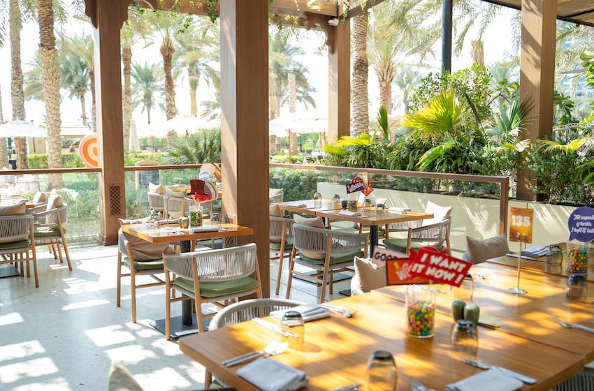 fairmont The Palm terrasse