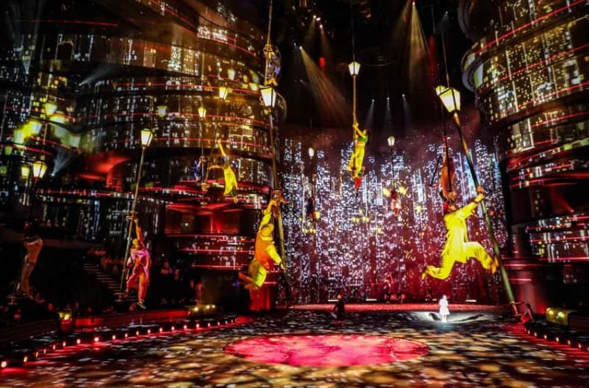 cascades spectaculaires et effets spéciaux